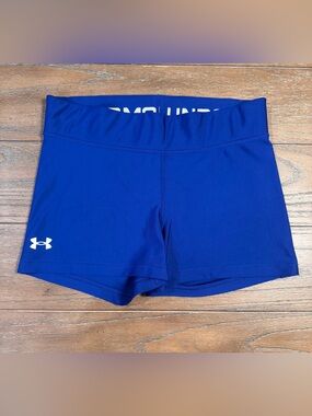 Under Armour Women’s Royal Blue Athletic Compression Shorts